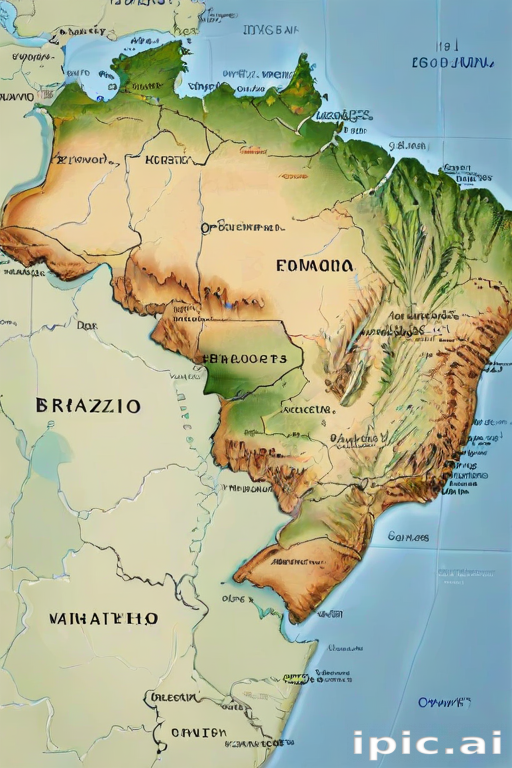 brazil map