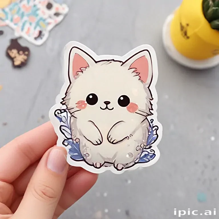 transparent cute stickers