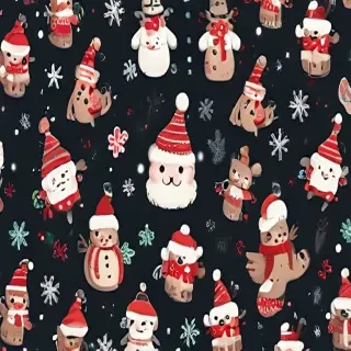 cute christmas wallpapers aesthetic