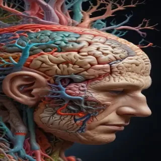 pic of brain drawing