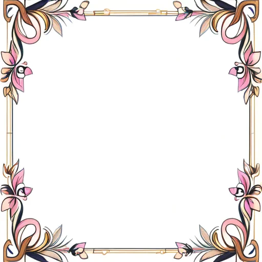aesthetic border png