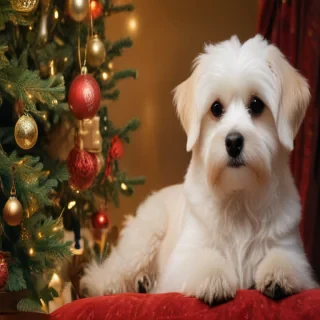 dog pictures christmas