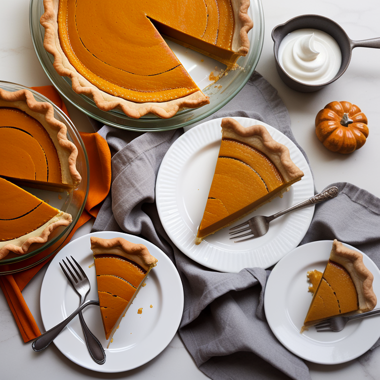 recipe for pumpkin pie without evaporated milk