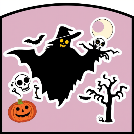 halloween stickers png