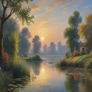 claude monet wallpaper