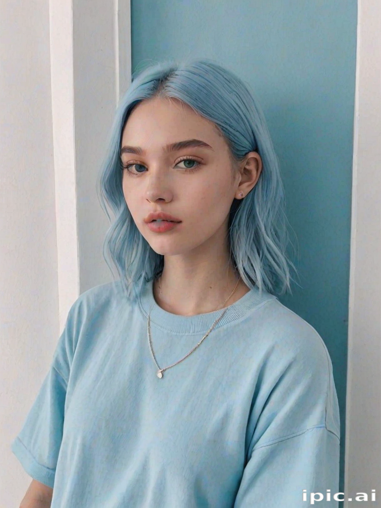 light blue aesthetic