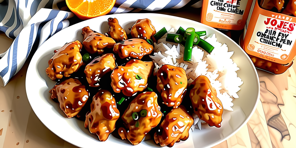 air fry trader joes orange chicken