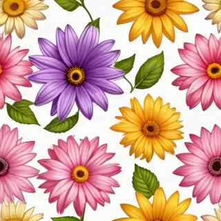 clipart transparent background flowers