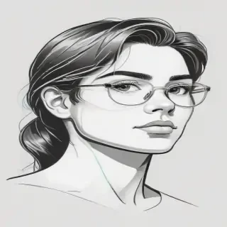 transparent line art