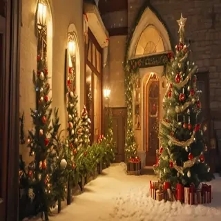 antique christmas images