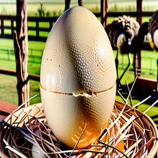 ostrich egg