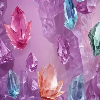crystal wallpaper