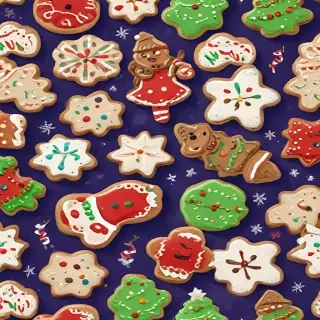 christmas cookie clipart