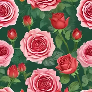 rose border