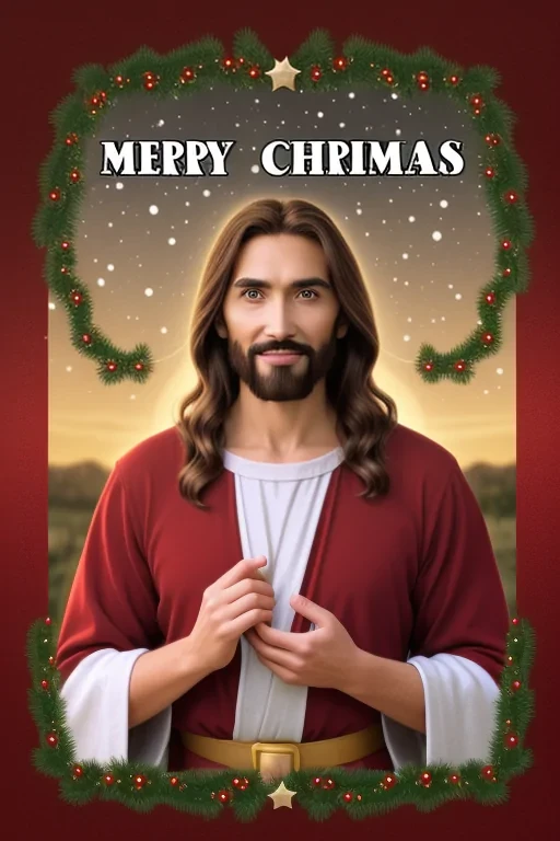 merry christmas jesus image