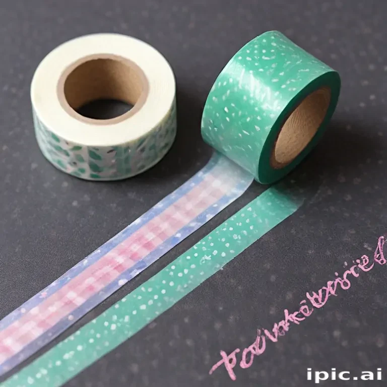 transparent washi tape png