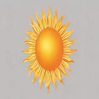 sun transparent background