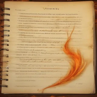 notebook page background
