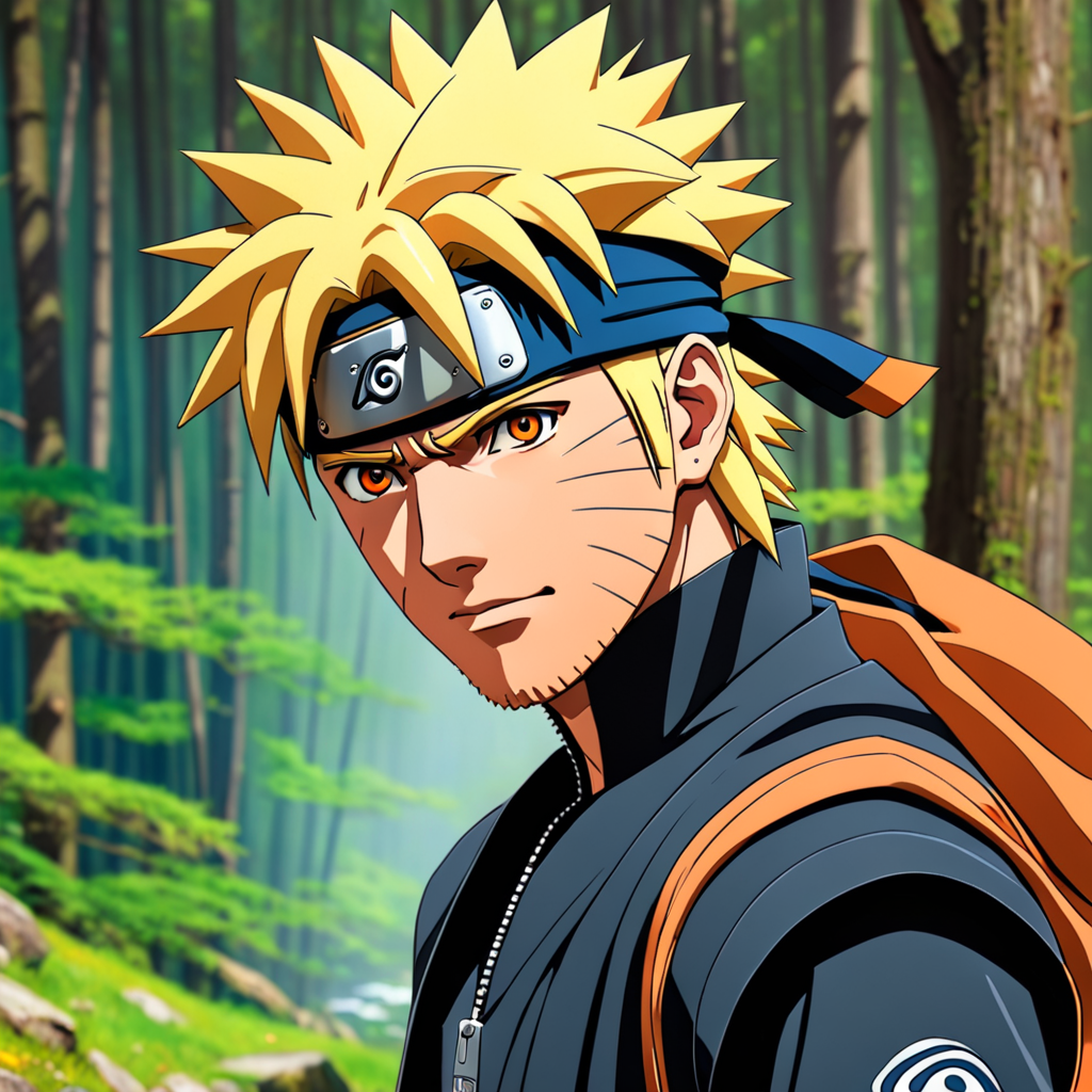 Ai Image Generator - Ai Art Generator - High Quality and 100% Unique Images  - iPic.Ai portrait a man anime naruto style marc brunet style dinamic