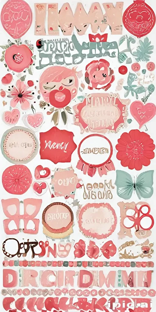 online scrapbook stickers