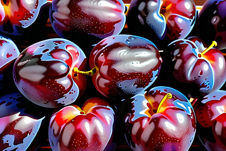 plums that are red inside