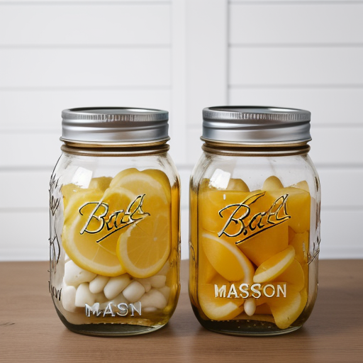 wide mouth mason jars vs regular