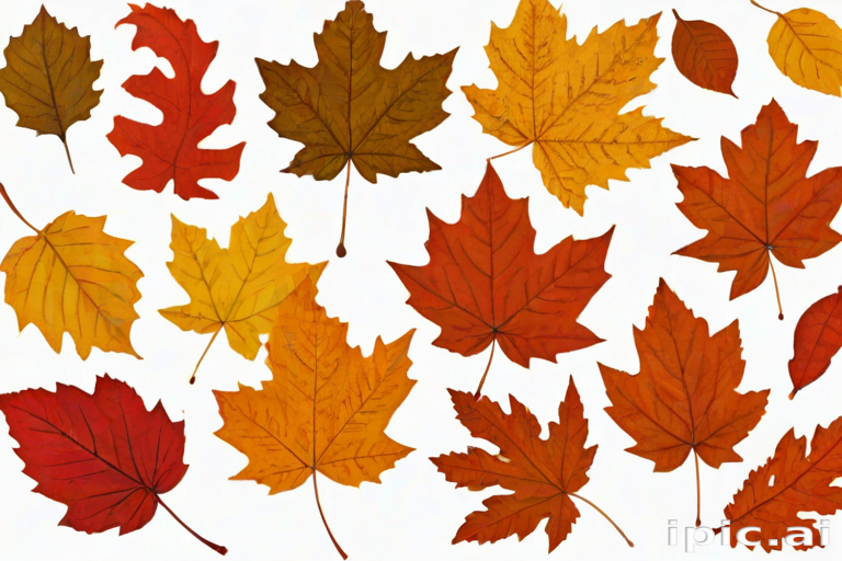 png fall leaves
