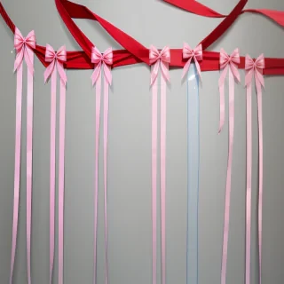 transparent ribbon banner