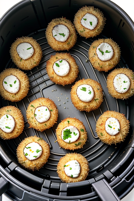 air fryer goat cheese balls
