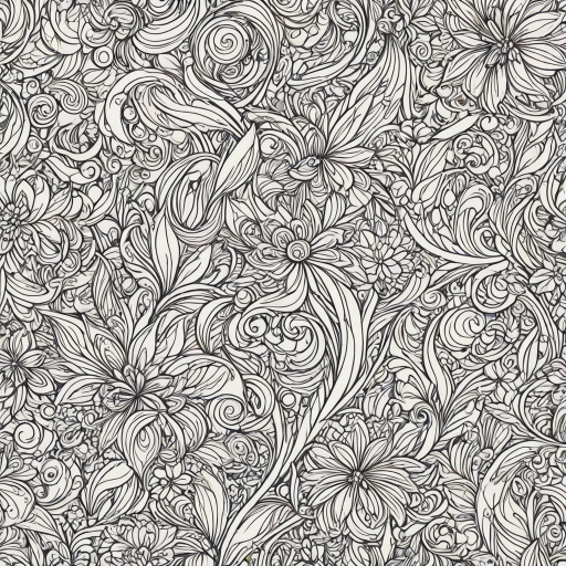 line art background