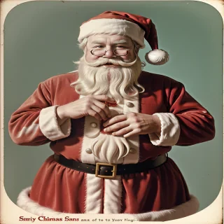 vintage santa claus images