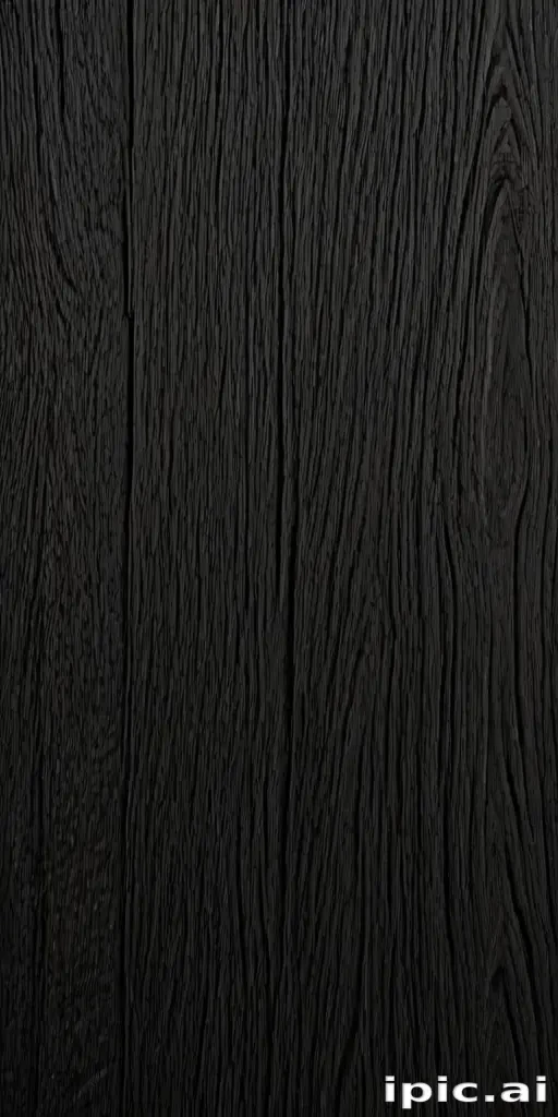 wood texture black