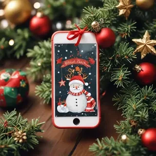 cute iphone christmas wallpapers