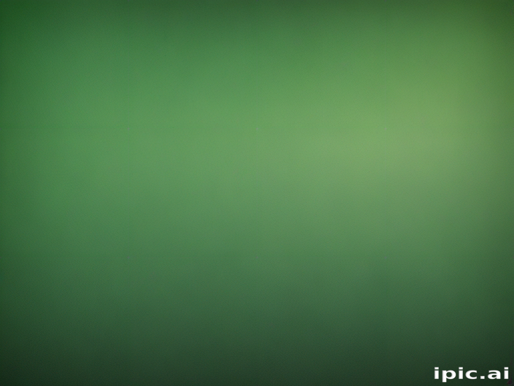 Vibrant Green Background Perfect for Artistic Projects and Creative ...