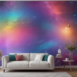 holographic wallpaper