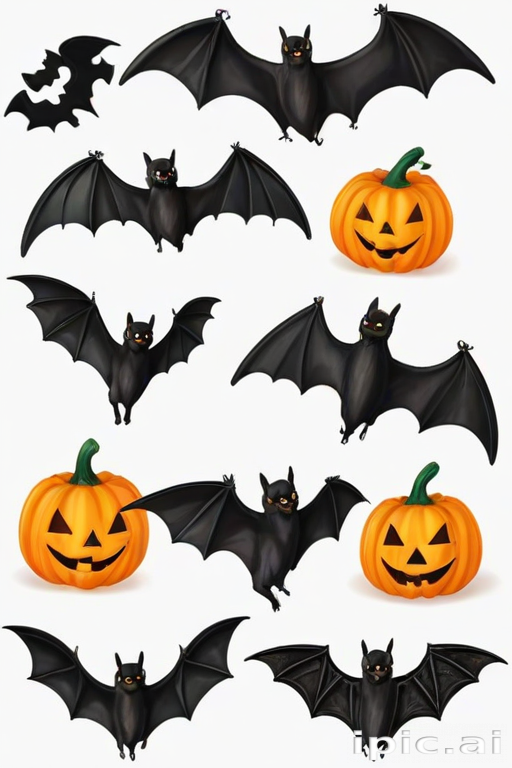 halloween bats images