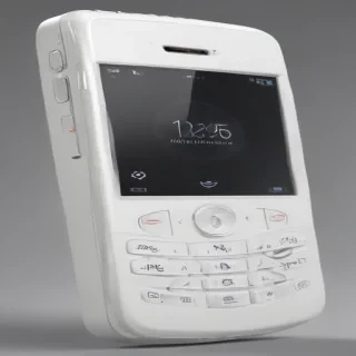 icon phone white