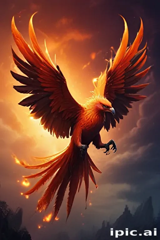 phoenix bird wallpaper