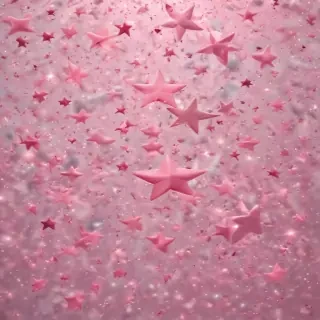 pink stars png