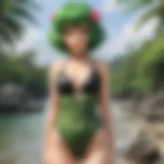 tatsumaki en bikini