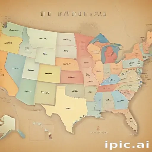 mapa usa
