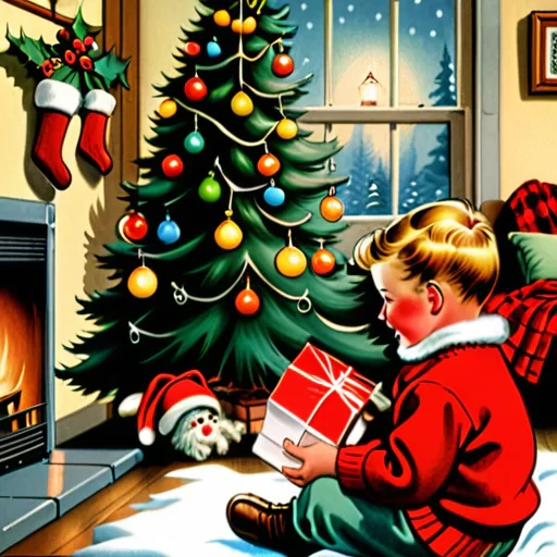 nostalgic christmas images
