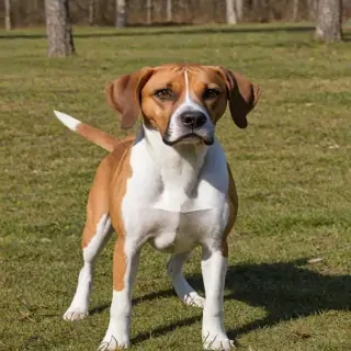 american boxer foxhound