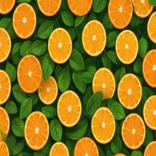 cute orange background