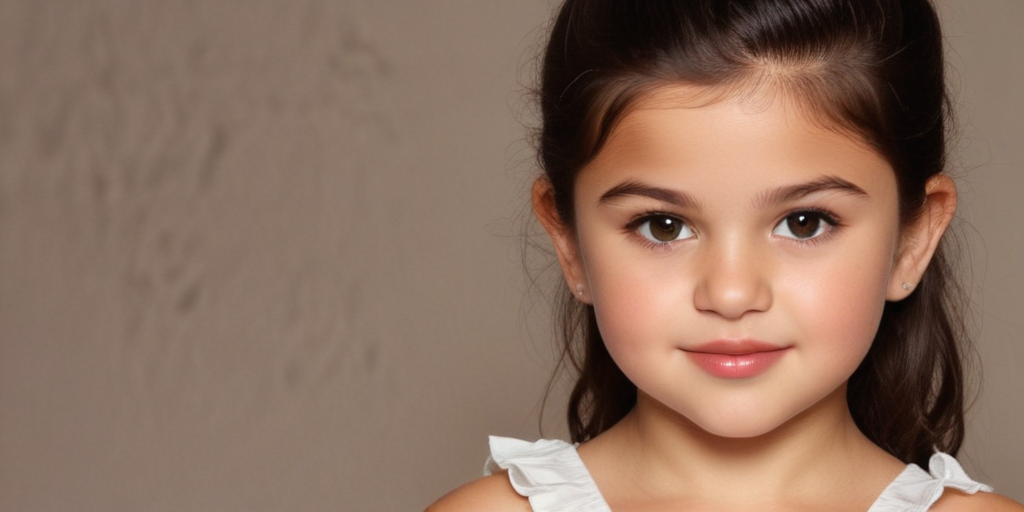 selena gomez childhood