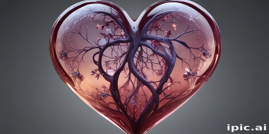 aesthetic transparent heart