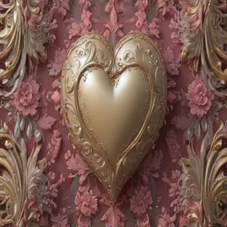 aesthetic heart wallpaper
