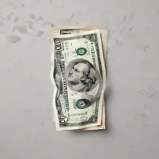 money with transparent background