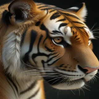 tiger transparent