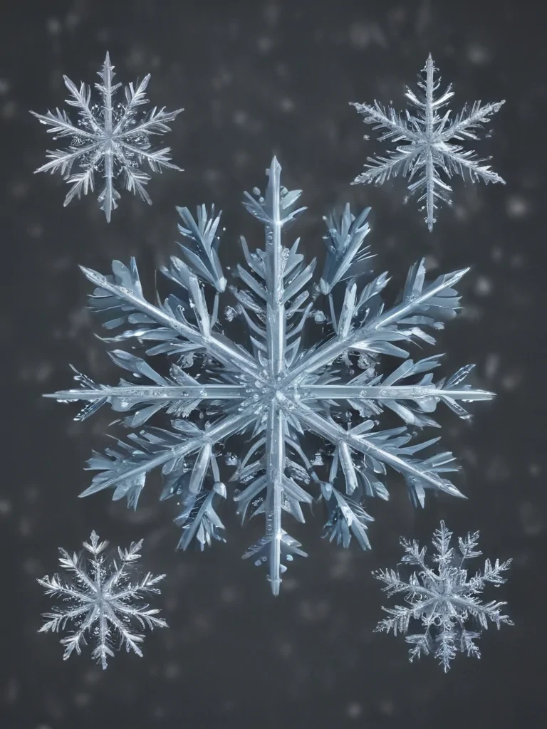 snowflake clipart with transparent background